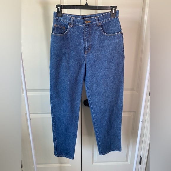 Bill Blass Easy Fit mom style vintage jeans 100% cotton - Picture 1 of 6